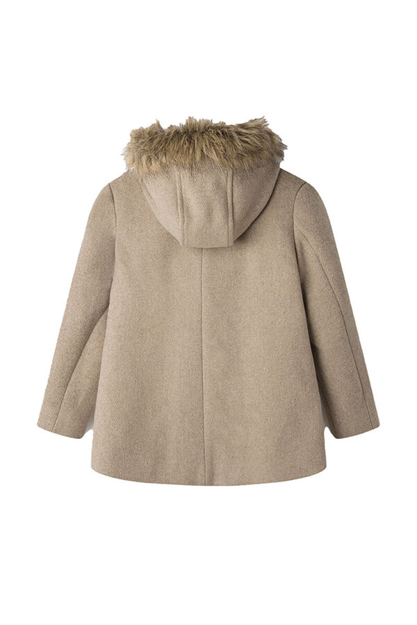 Springfield Kids Sobretudo pano menina cru