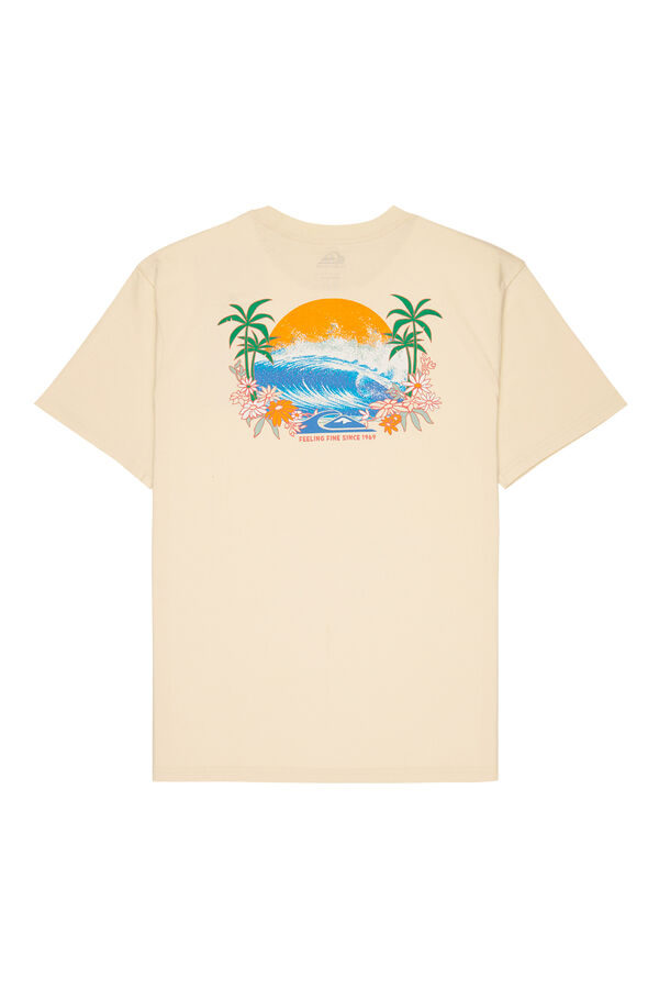 Quiksilver T-shirt manga curta branco