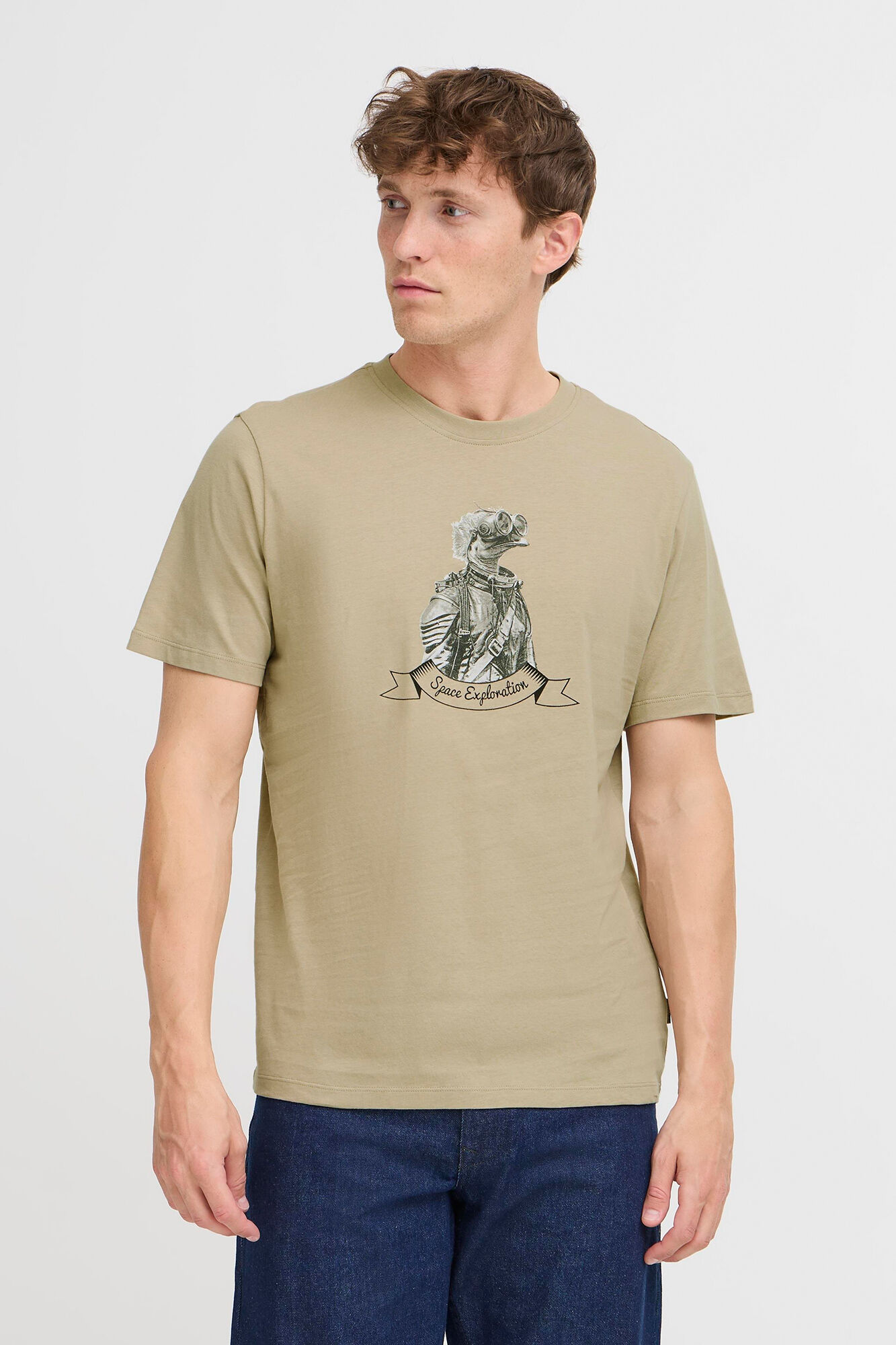 Blend T-shirt gr&aacute;fica de manga curta