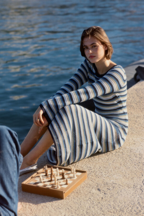 High Spirits Vestido Serenity azul