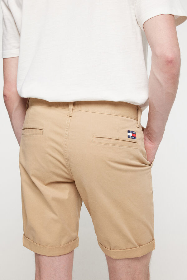 Tommy Jeans Pantal&oacute;n chino de hombre Tommy Jeans nude