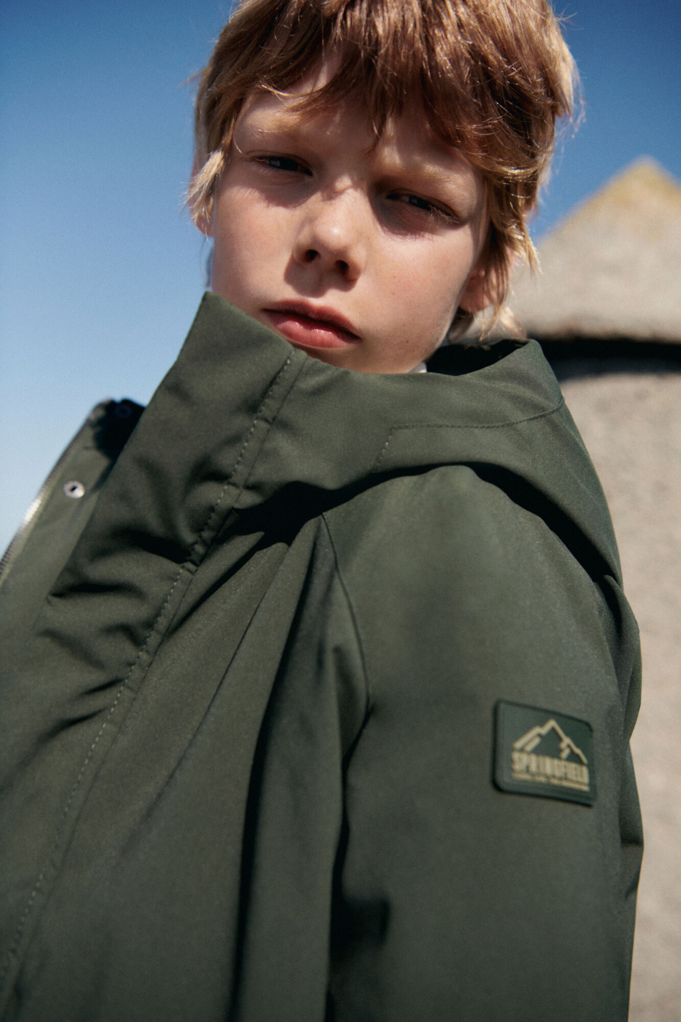 Springfield Kids Parka gris ni&ntilde;o