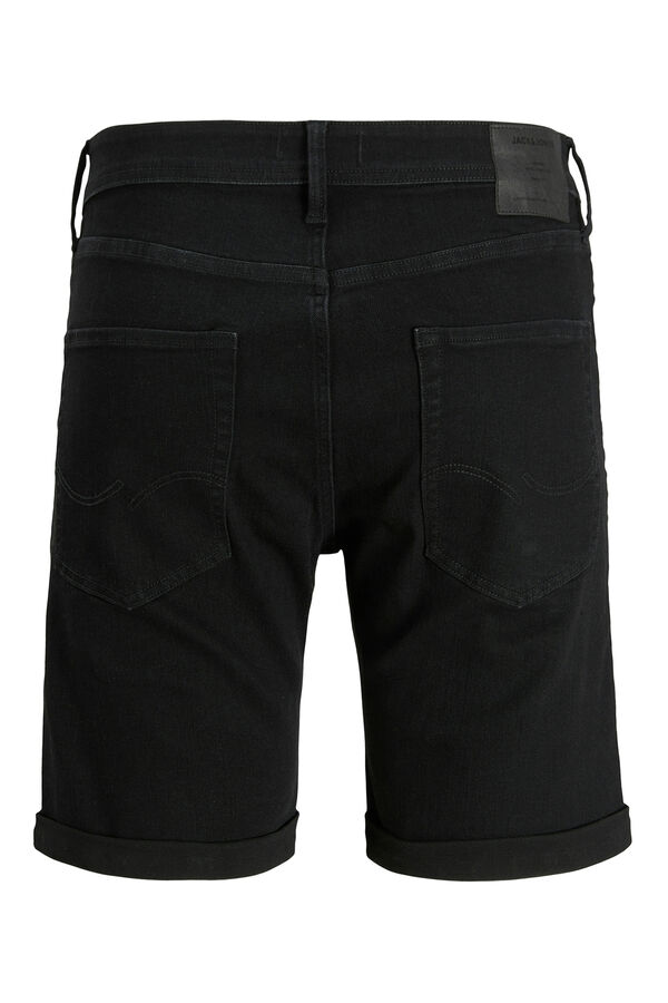 Jack & Jones Bermuda denim regular fit preto