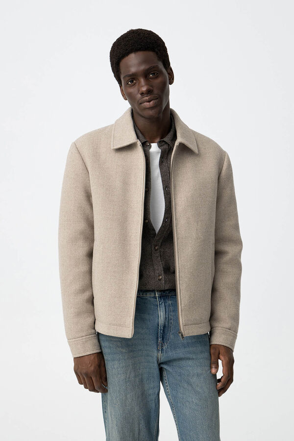 Tiffosi Chaqueta Relaxed Fit beige