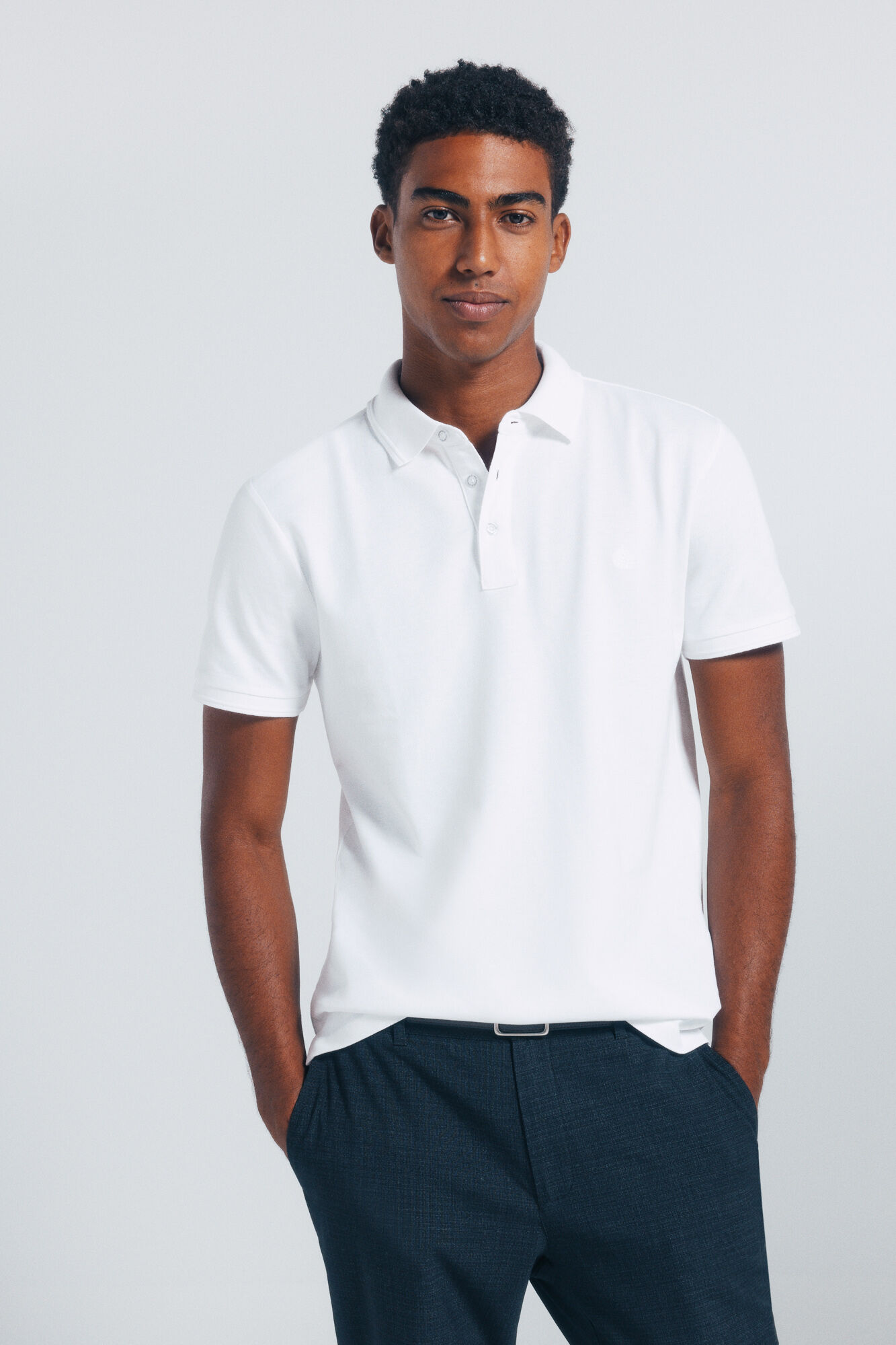 Springfield Polo piqu&eacute; slim fit