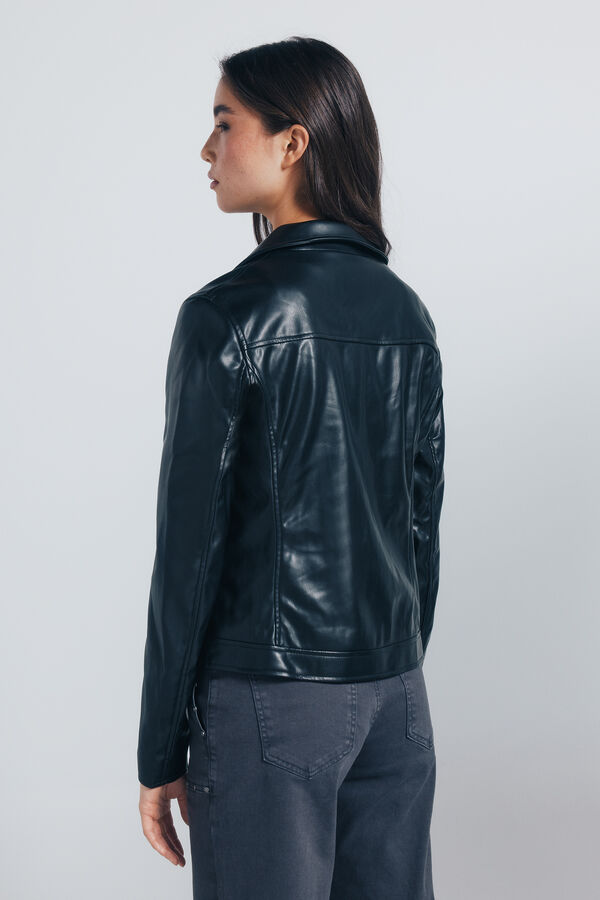 Springfield Blus&atilde;o motard  preto