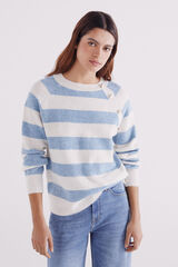 Springfield Camisola riscas kodak azul