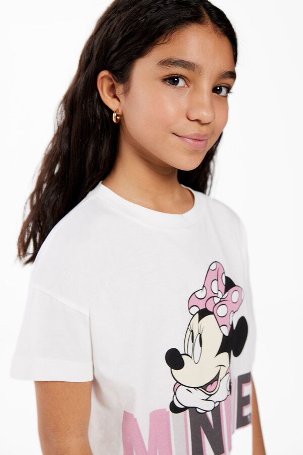 Springfield Kids T-shirt Minnie menina branco