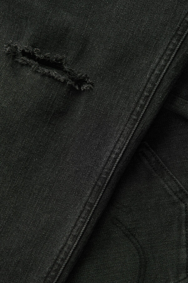 Jack & Jones Calça jeans preta slim fit 32" preto