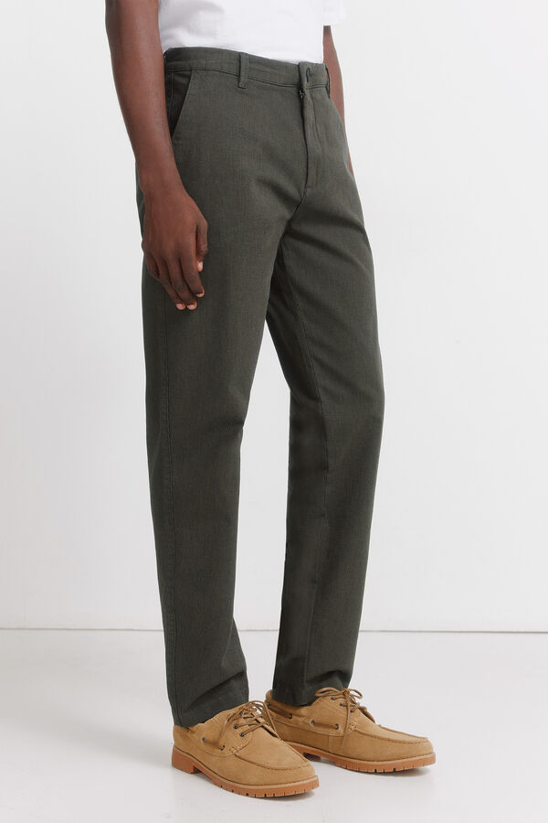 Springfield Pantal&oacute;n estructura comfort fit kaki