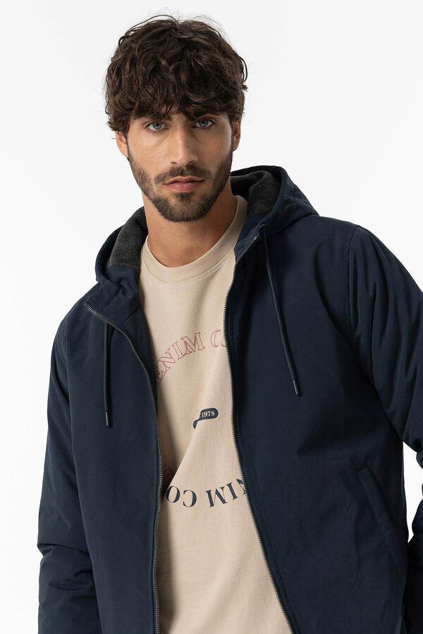 Tiffosi Chaqueta con Capucha azul