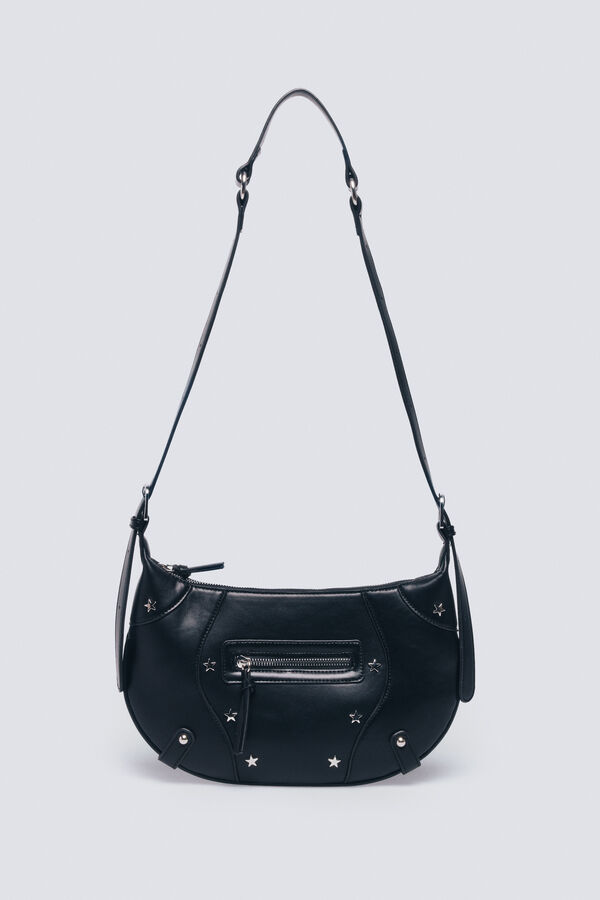 Springfield Bolso bandolera estrellas negro