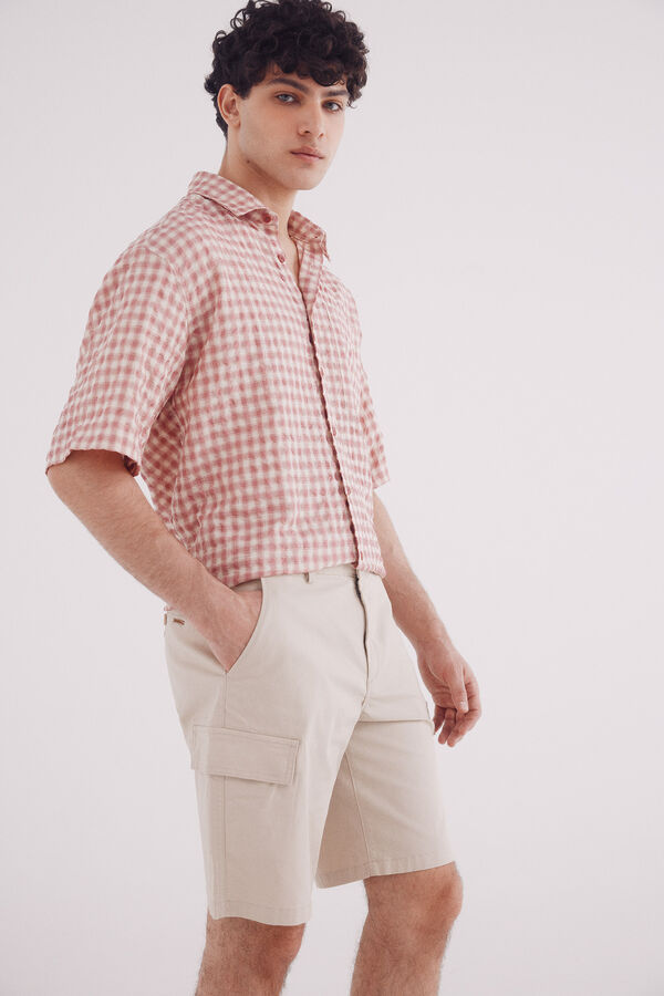 Springfield Bermuda cargo comfort fit bege