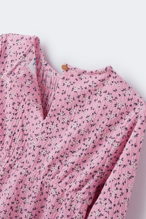 Springfield Kids Vestido floral rosa ni&ntilde;a rosa