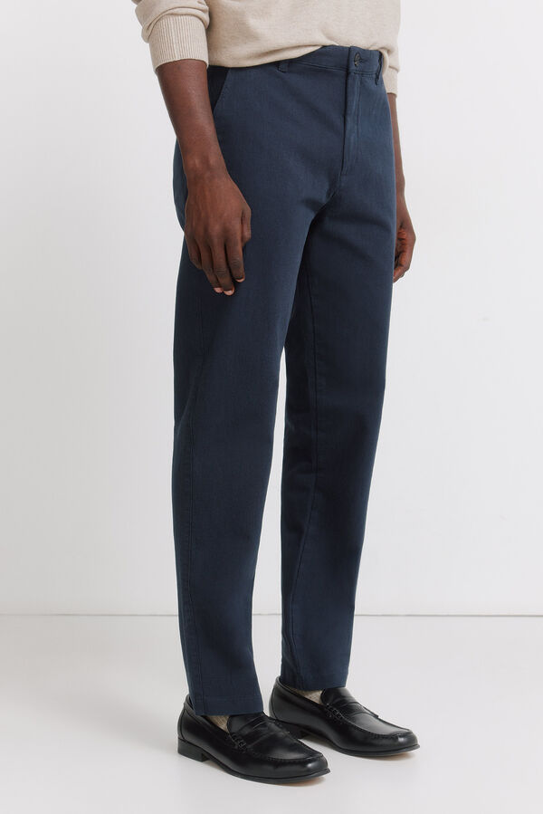 Springfield Pantal&oacute;n estructura comfort fit azul