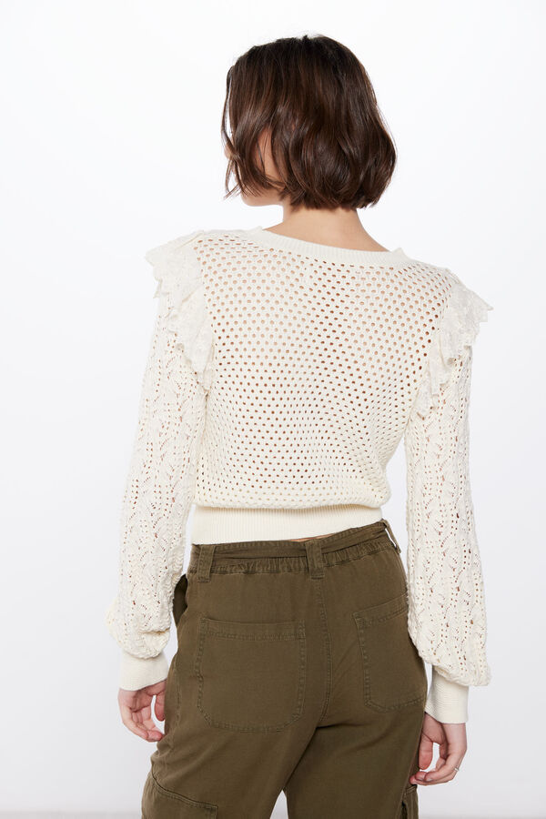 High Spirits Jersey Lyrical blanco