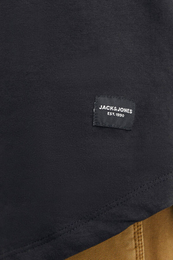 Jack & Jones Camiseta fit estándar negro