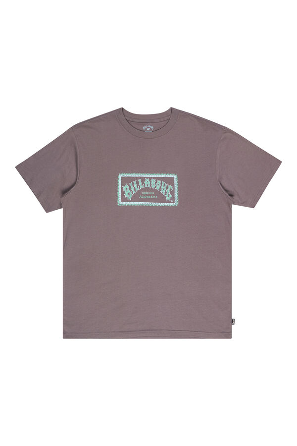 Billabong Stacked Arch - Camiseta para hombre morado/lila