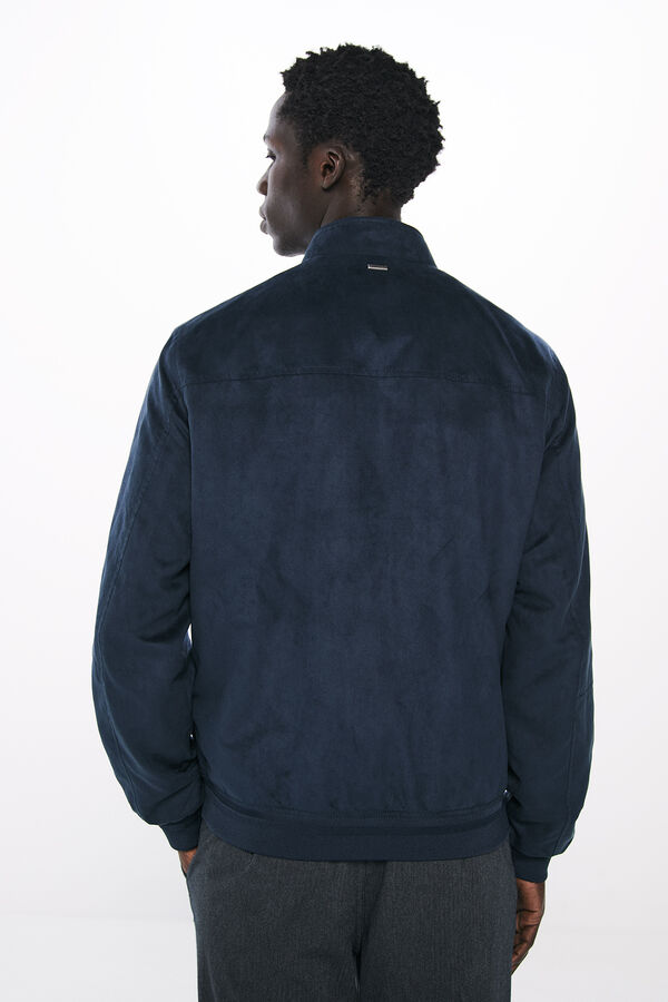 Springfield Cazadora efecto ante azul