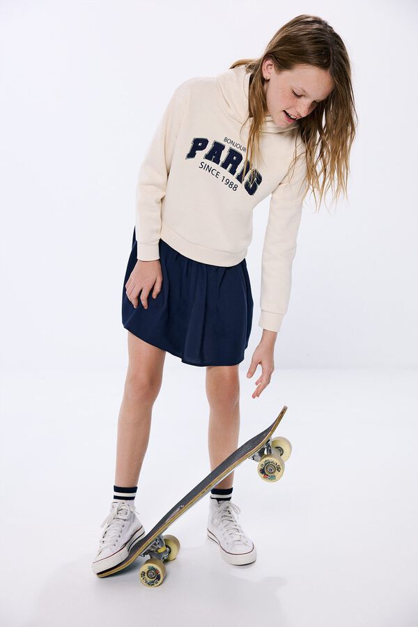Springfield Kids Vestido combinado de menina azul