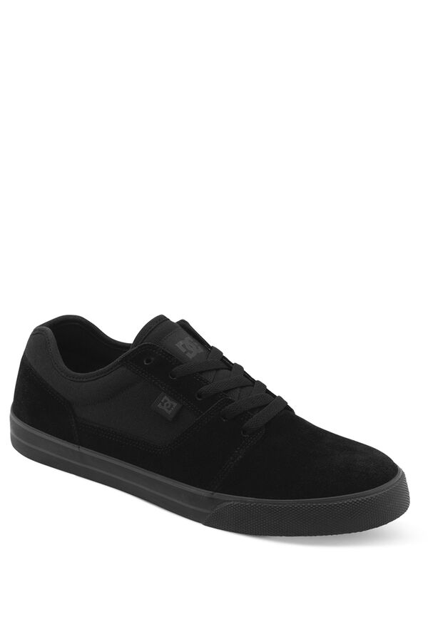DC Shoes Zapatillas de cuero para Hombre negro