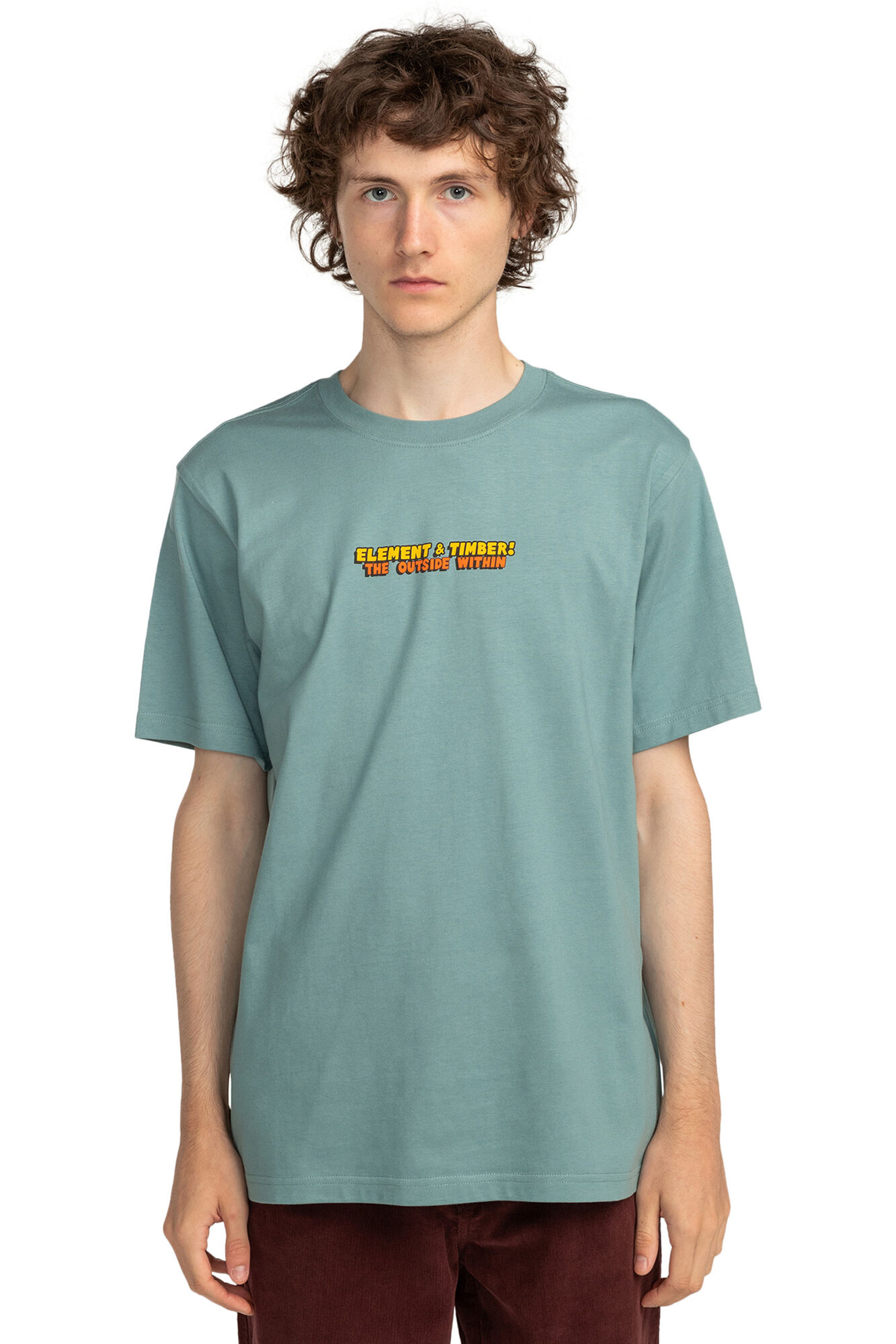 Element Happy Camper - Camiseta de manga corta para Hombre