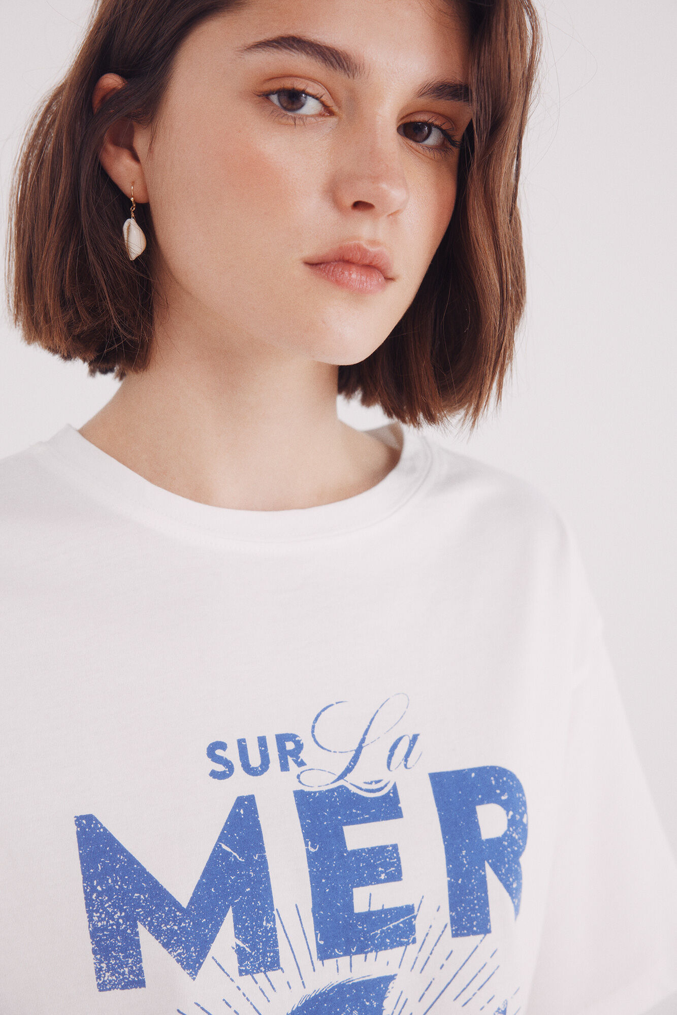 Springfield Camiseta "Sur la mer"