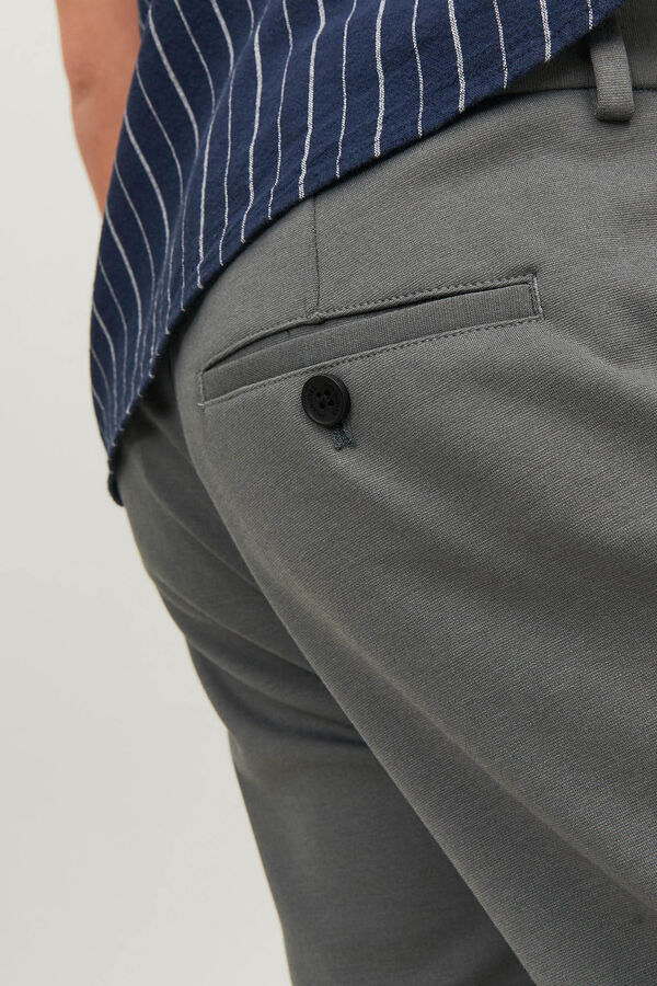 Springfield Pantalón chino gris medio