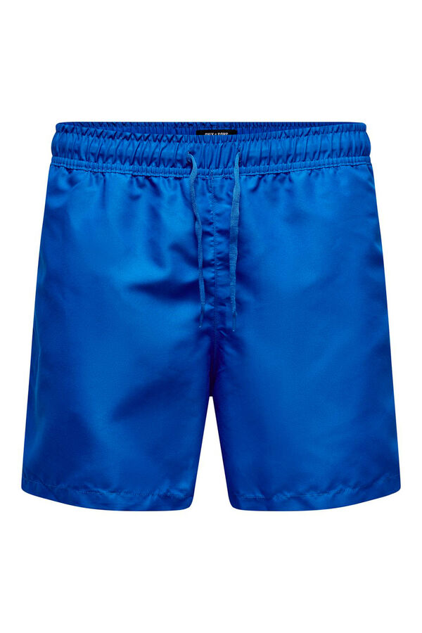 Only & Sons Ba&ntilde;ador b&aacute;sico azul