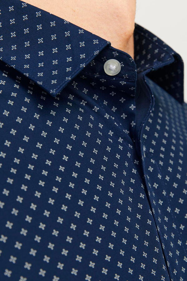 Jack & Jones Camisa lisa azul