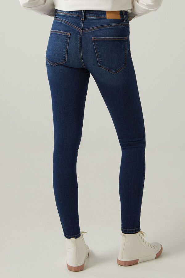 Springfield Jeans body shape lavagem sustentável azul