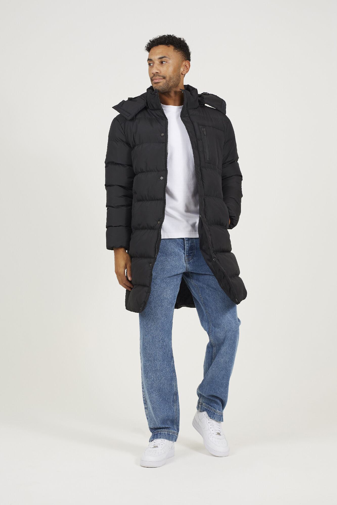 Brave Soul Casaco comprido acolchoado