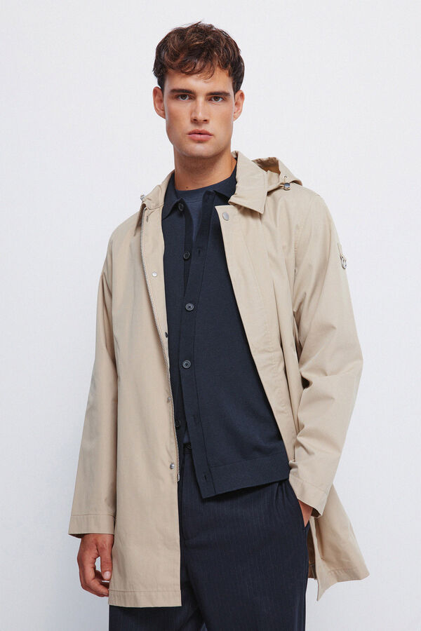 Springfield Parka ligera beige