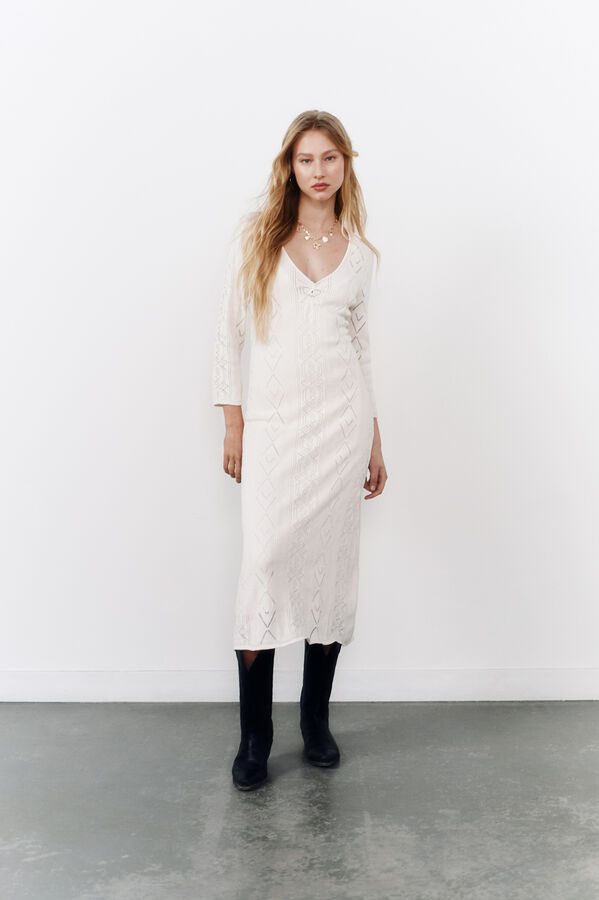 High Spirits Vestido "infinito" bege