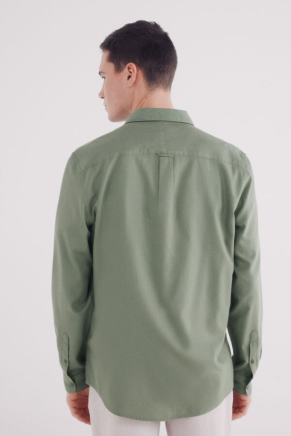 Springfield Camisa Tencel verde