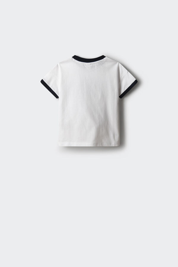 Springfield Kids Camiseta Le Marais niña blanco