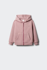Springfield Kids Sudadera cremallera ni&ntilde;a rosa