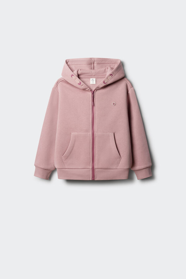 Springfield Kids Sudadera cremallera ni&ntilde;a rosa