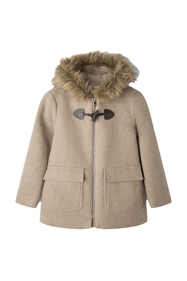 Springfield Kids Sobretudo pano menina cru