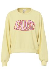 Pieces Sweatshirt estampado frontal estampado