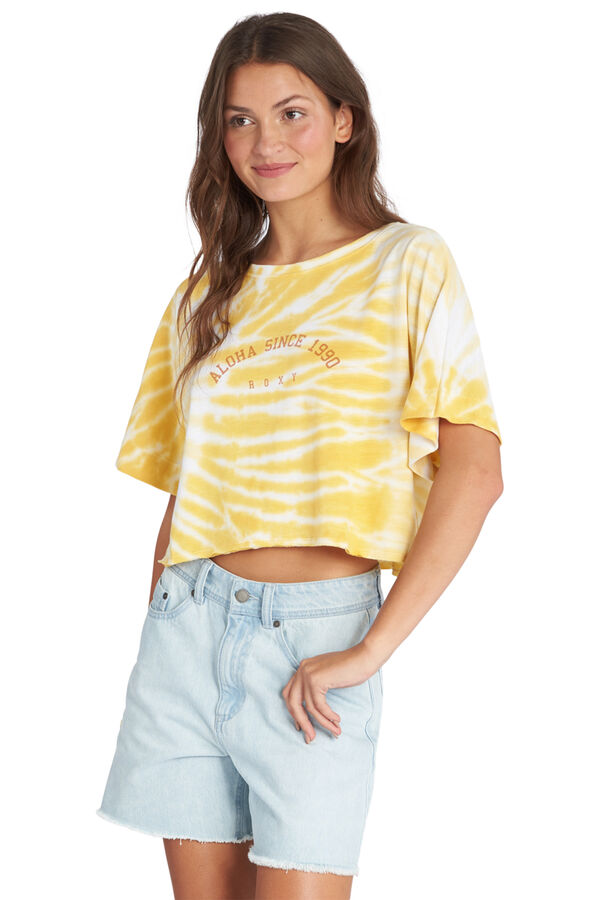 Springfield T-shirt de corte amplo para Mulher banana