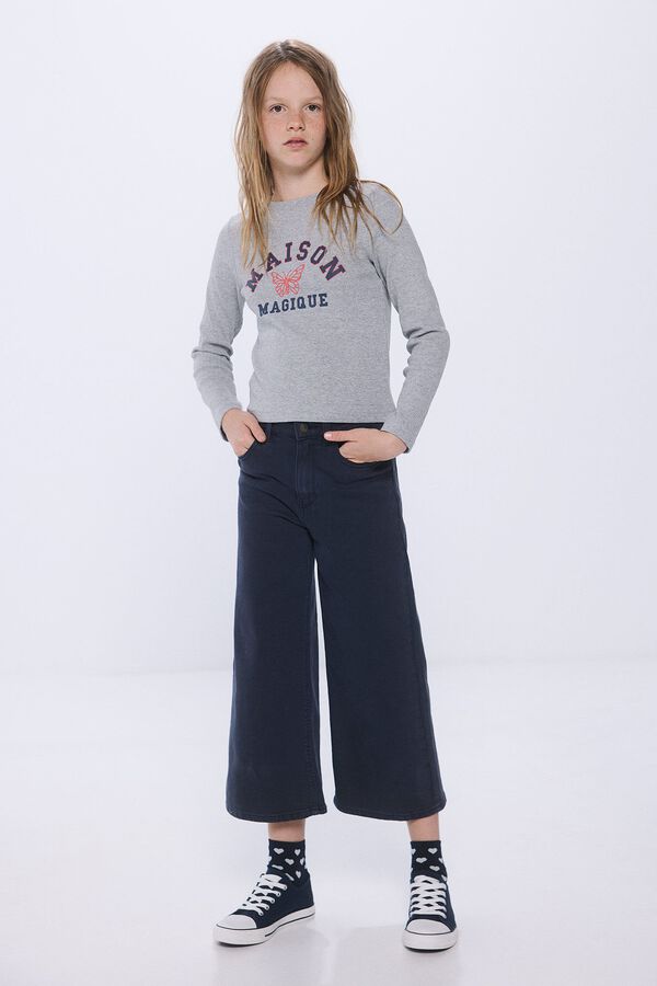 Springfield Kids Cal&ccedil;a culote de menina azul