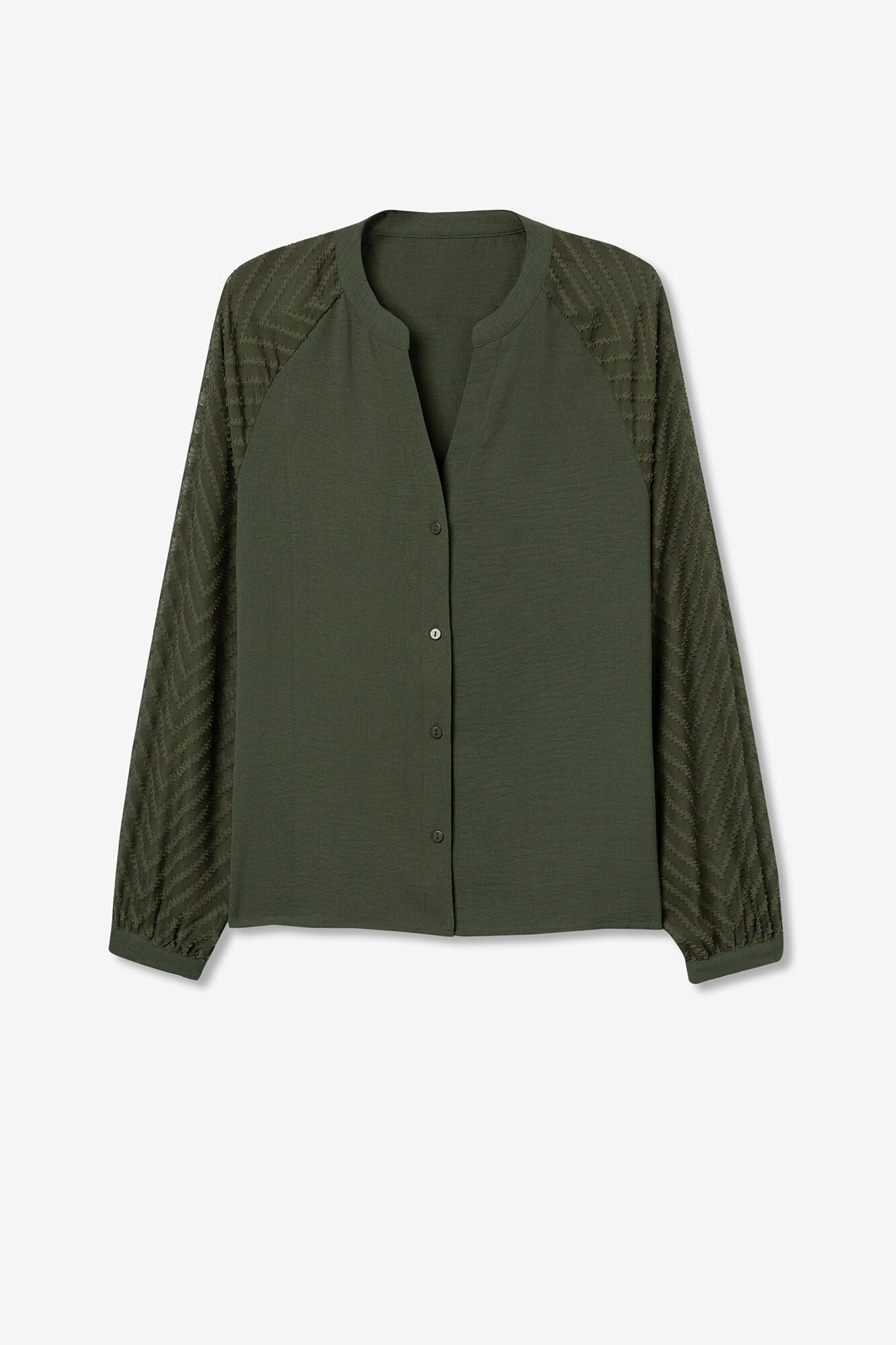 Tiffosi Blusa Plumeti Efeito Enrugado