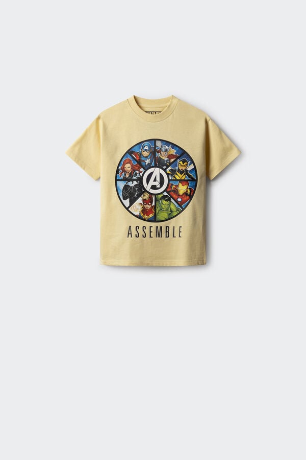 Springfield Kids Camiseta Avengers ni&ntilde;o marfil