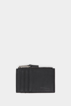 Springfield Monedero efecto piel bicolor negro