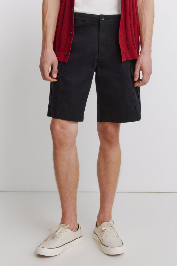 Springfield Bermuda cargo preto