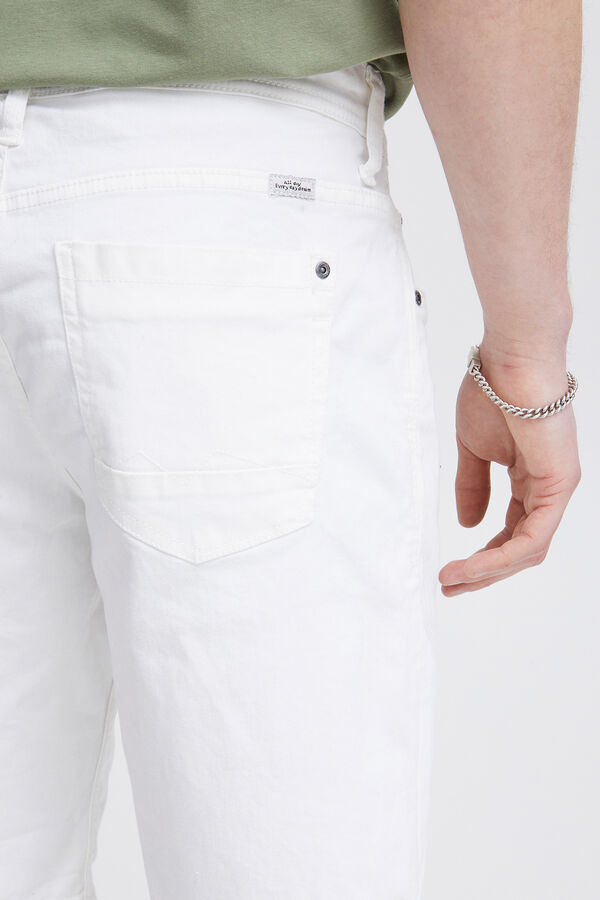 Blend Bermuda Denim - Twister Fit branco