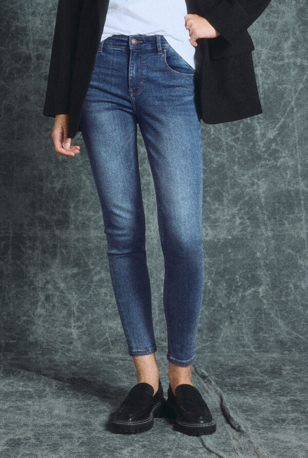 Springfield Jeans push-up azul