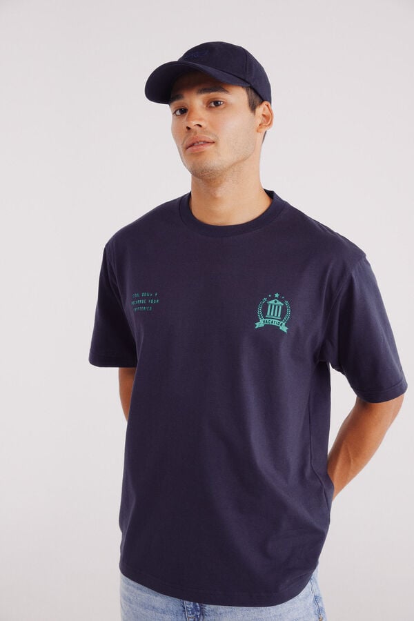 Springfield Camiseta break azul