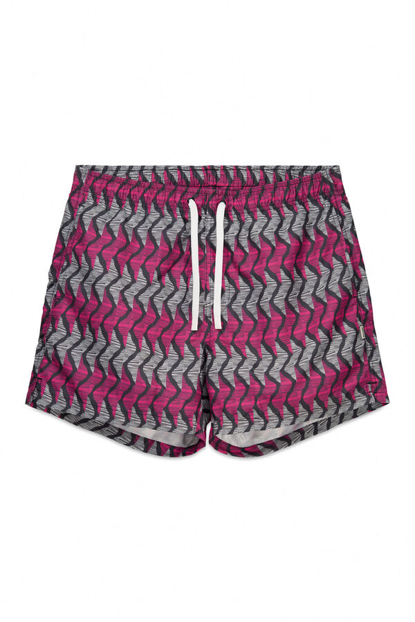 Only & Sons Fato de banho curto estampado cinzento